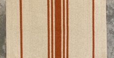 GRAIN SACK MULTI STRIPE PUMPKIN SHORT RUNNER